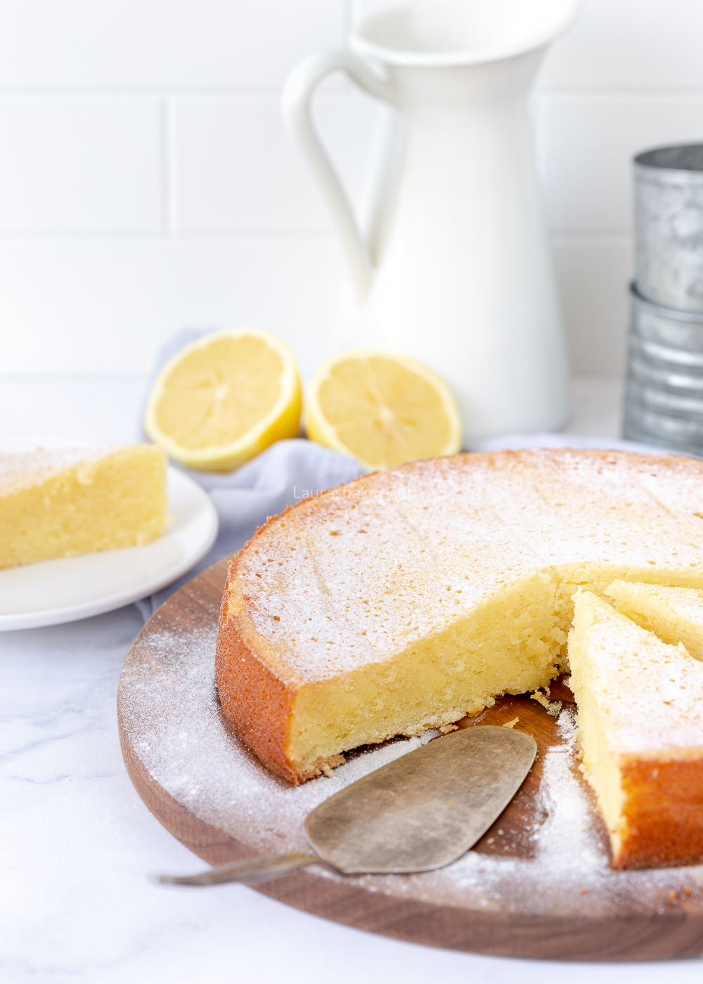 Citroen ricotta cake