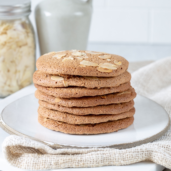 Speculaas eierkoeken met amandelmeel