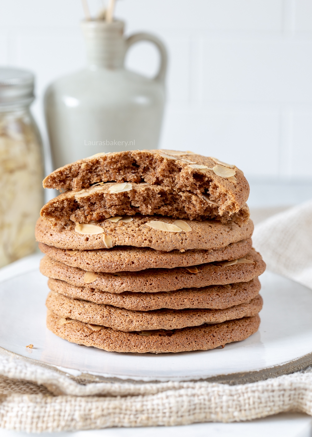 Speculaas eierkoeken met amandelmeel