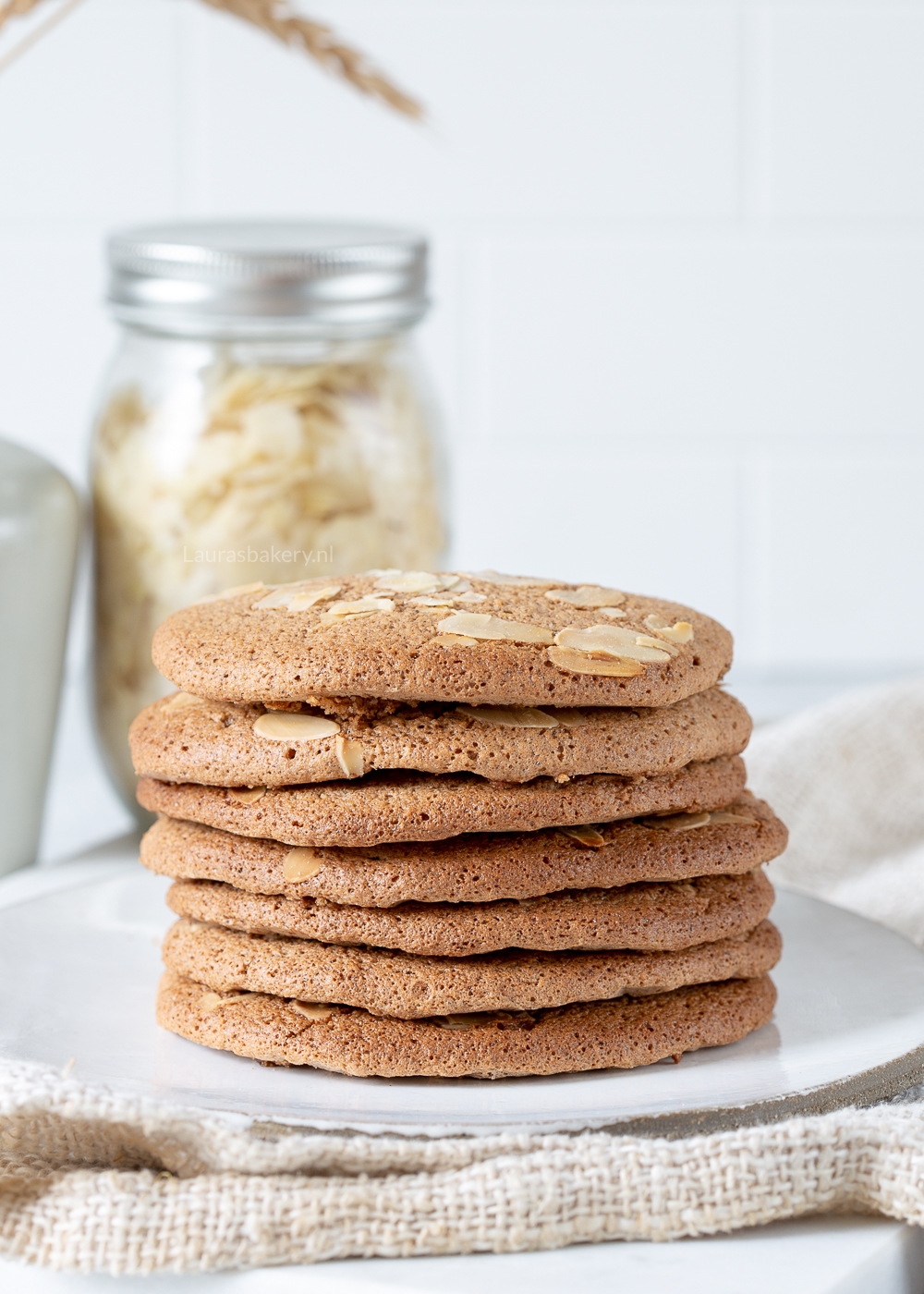 Speculaas eierkoeken met amandelmeel