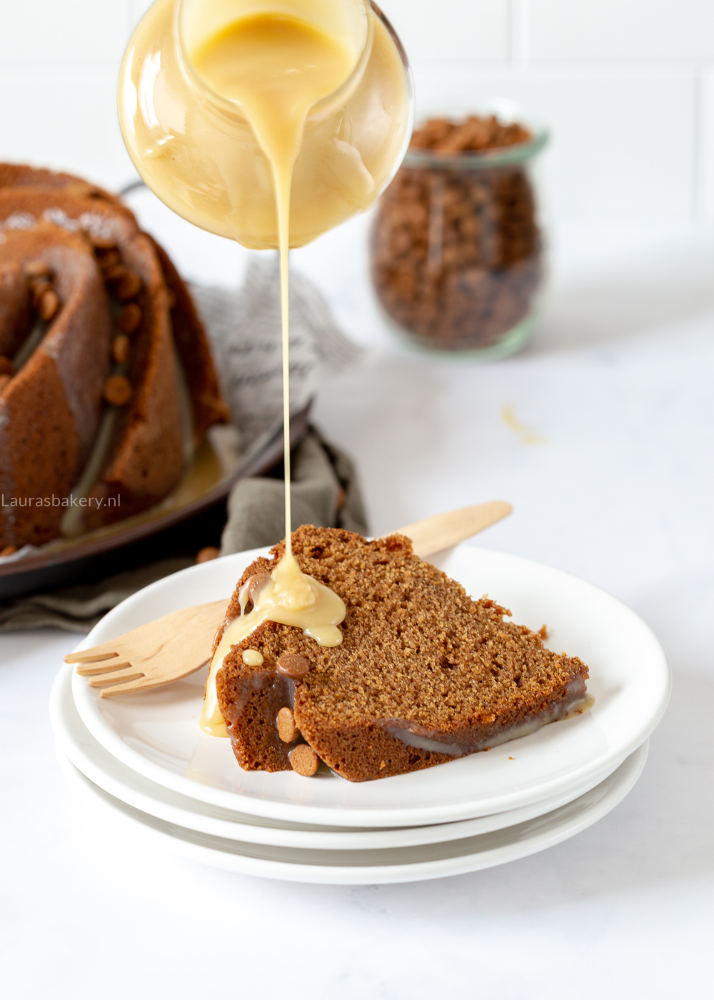 Speculaas tulband met baileys ganache (2)