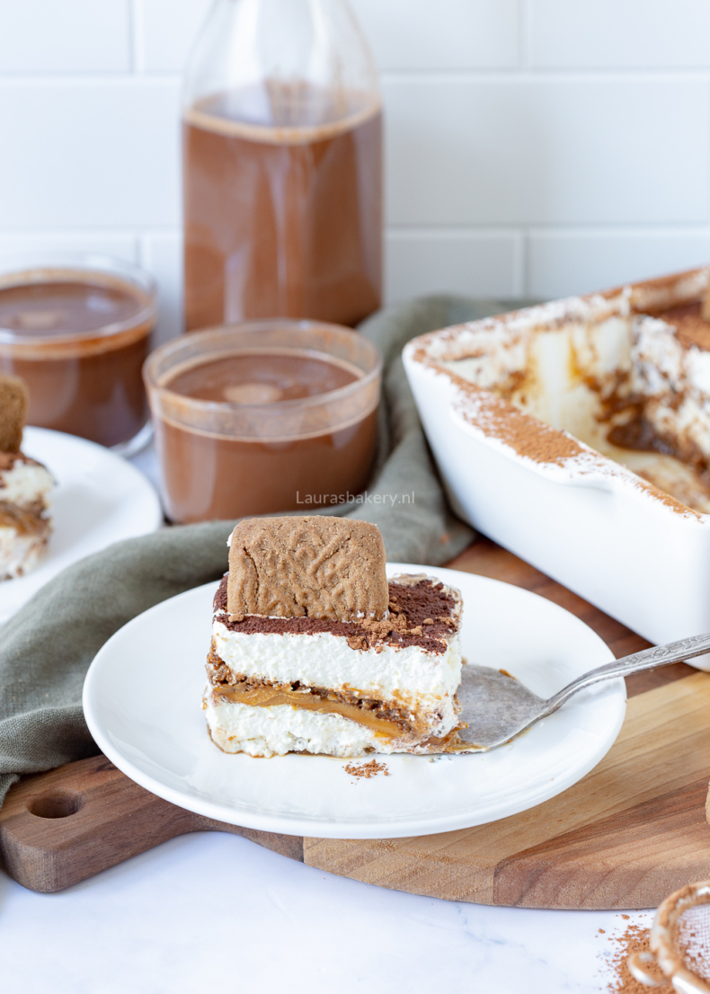 speculaas tiramisu met chocomelk