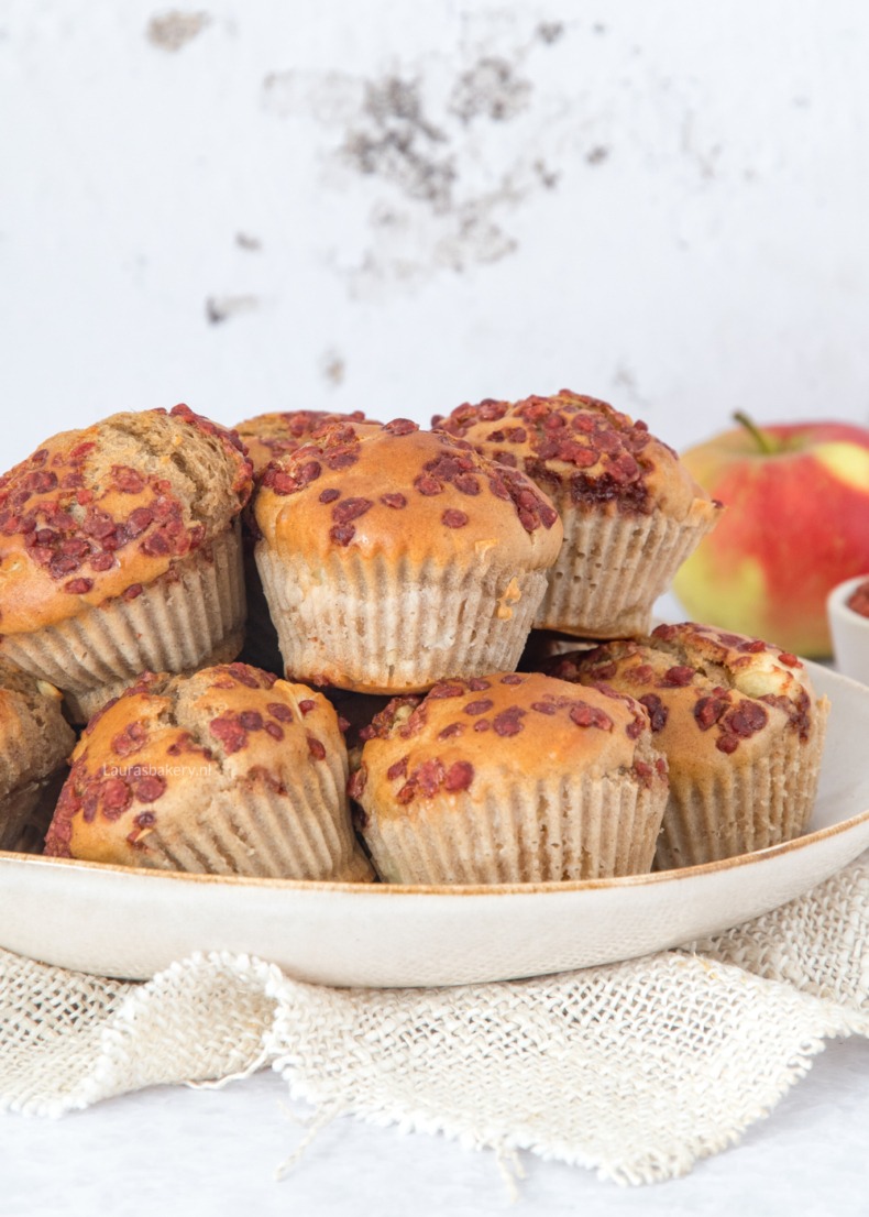 Appel-kaneel kwarkmuffins-1a
