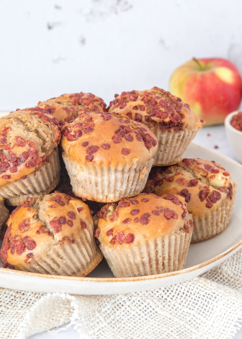 Appel-kaneel kwarkmuffins-3a