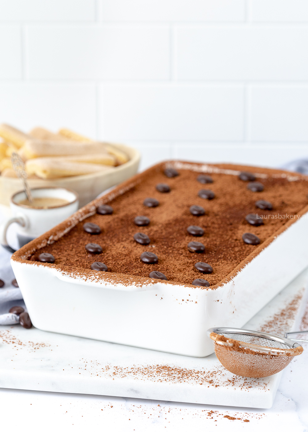 Klassieke tiramisu met koffielikeur