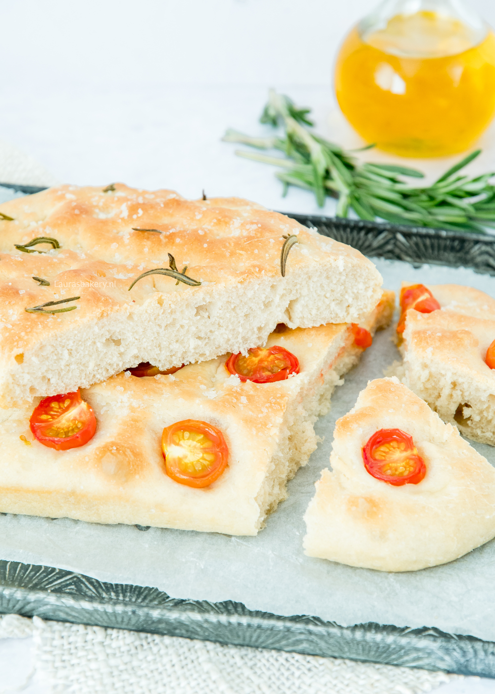 italiaans platbrood recept met tomaat