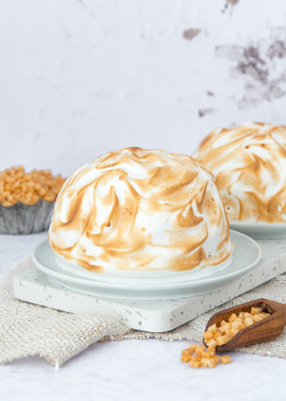 ronde kleine baked alaska
