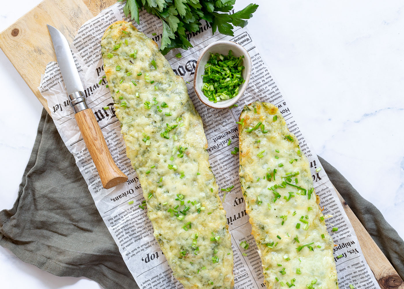 Knoflookbrood recept