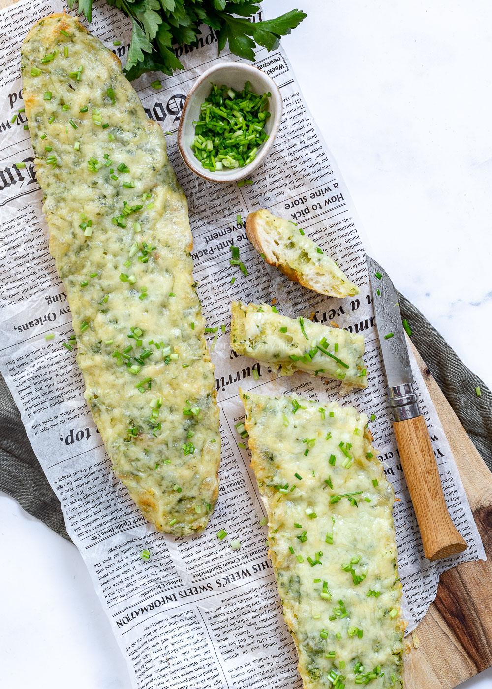 Knoflookbrood recept