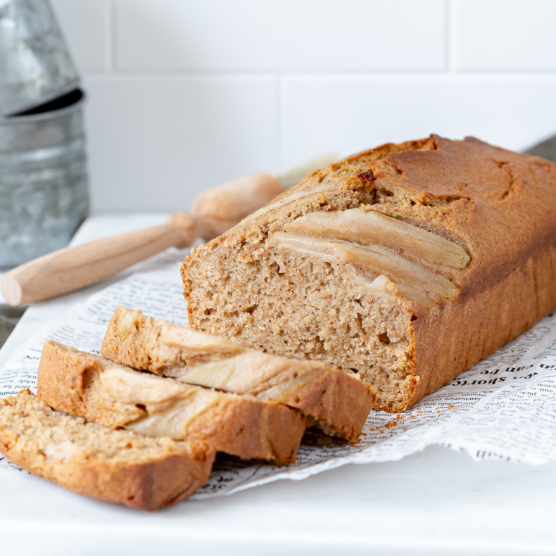 Volkoren perencake zonder suiker