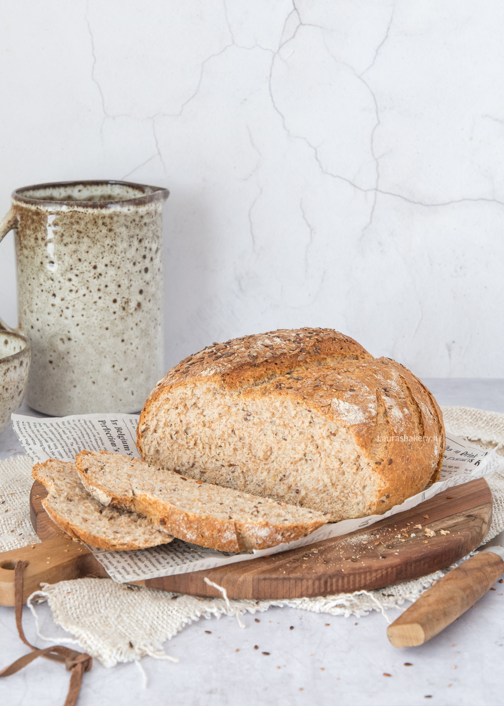 recept voor volkoren brood met zaden en pitten