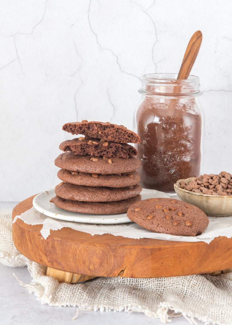 Chocolade eierkoeken maken