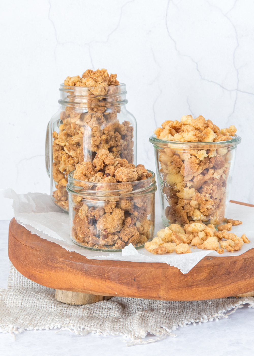 Basisrecept kruimeldeeg crumble