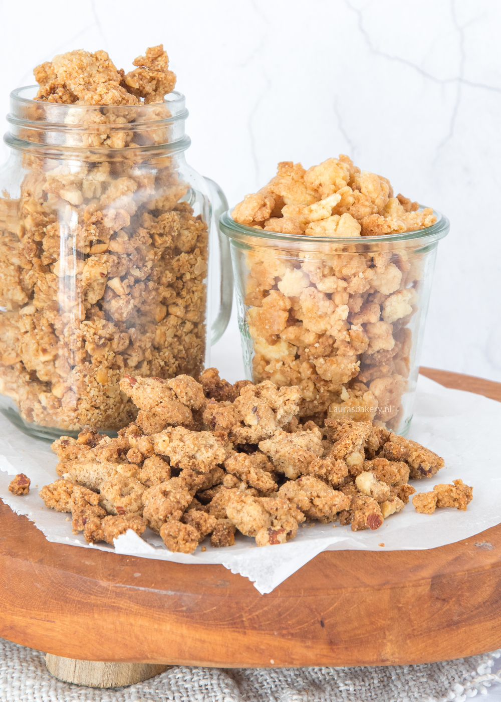 Amandel crumble (kruimeldeeg)