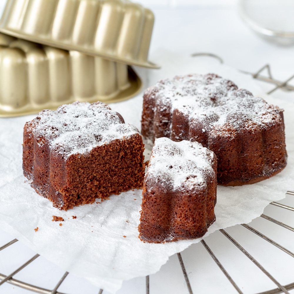 Chocoladecakejes recept