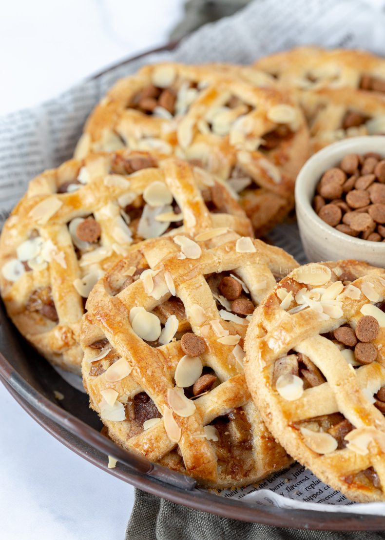 Appeltaartkoeken met spijs