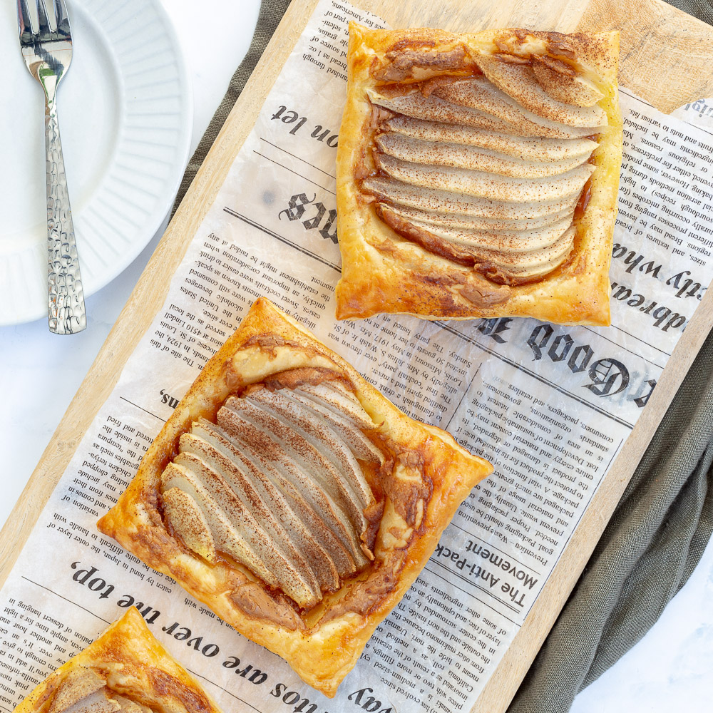 Snelle perentaartjes recept