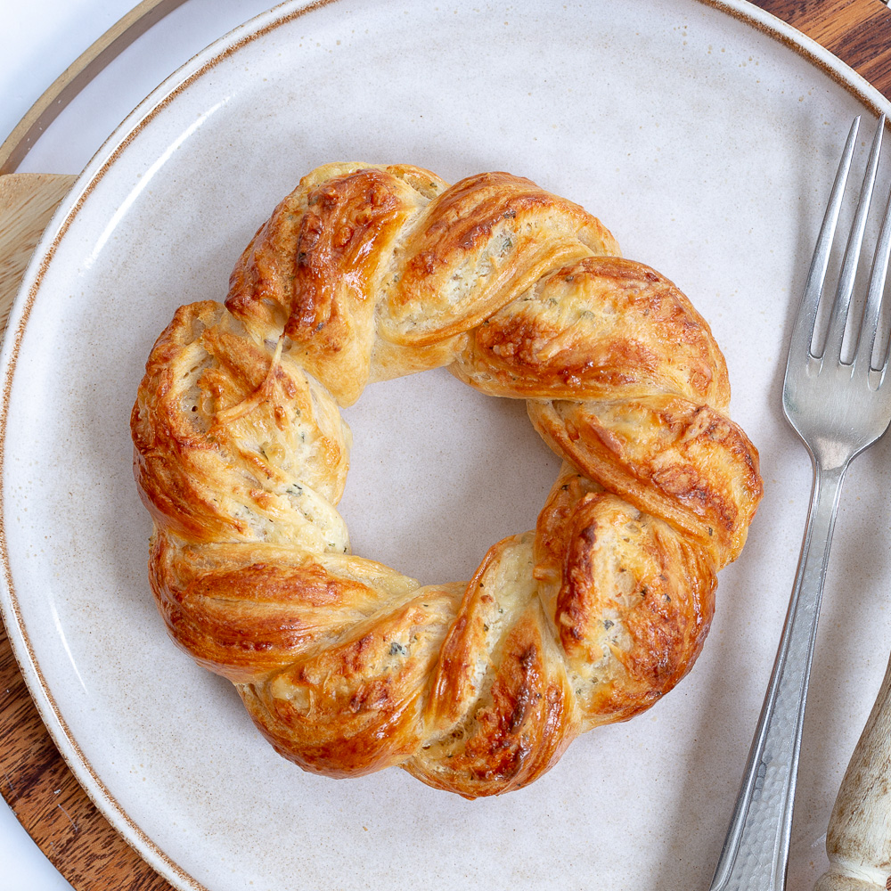 Hartige croissant kransjes recept