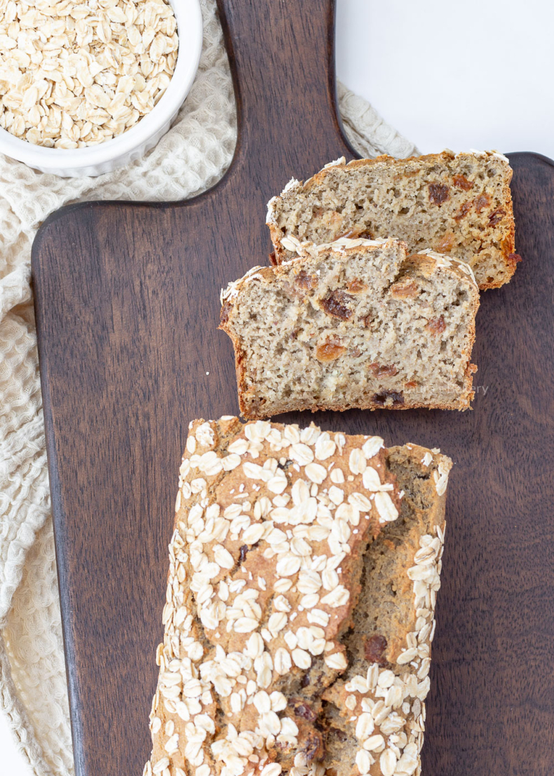 Bananenbrood amandelmeel havermout