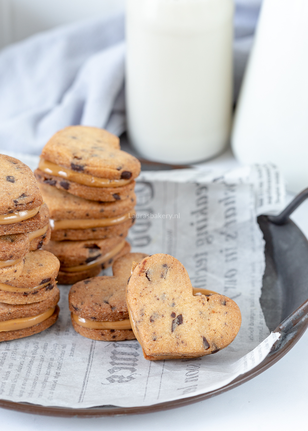 Chocolate chip cookies met speculoos