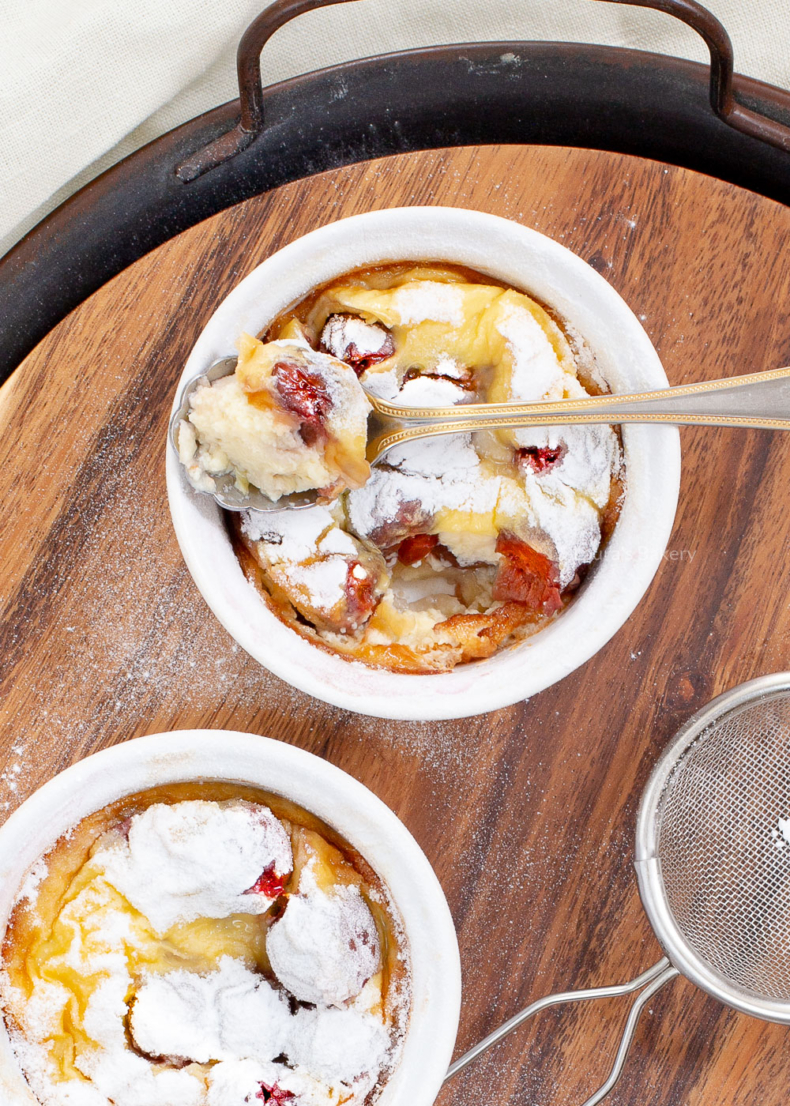 Kersen clafoutis maken