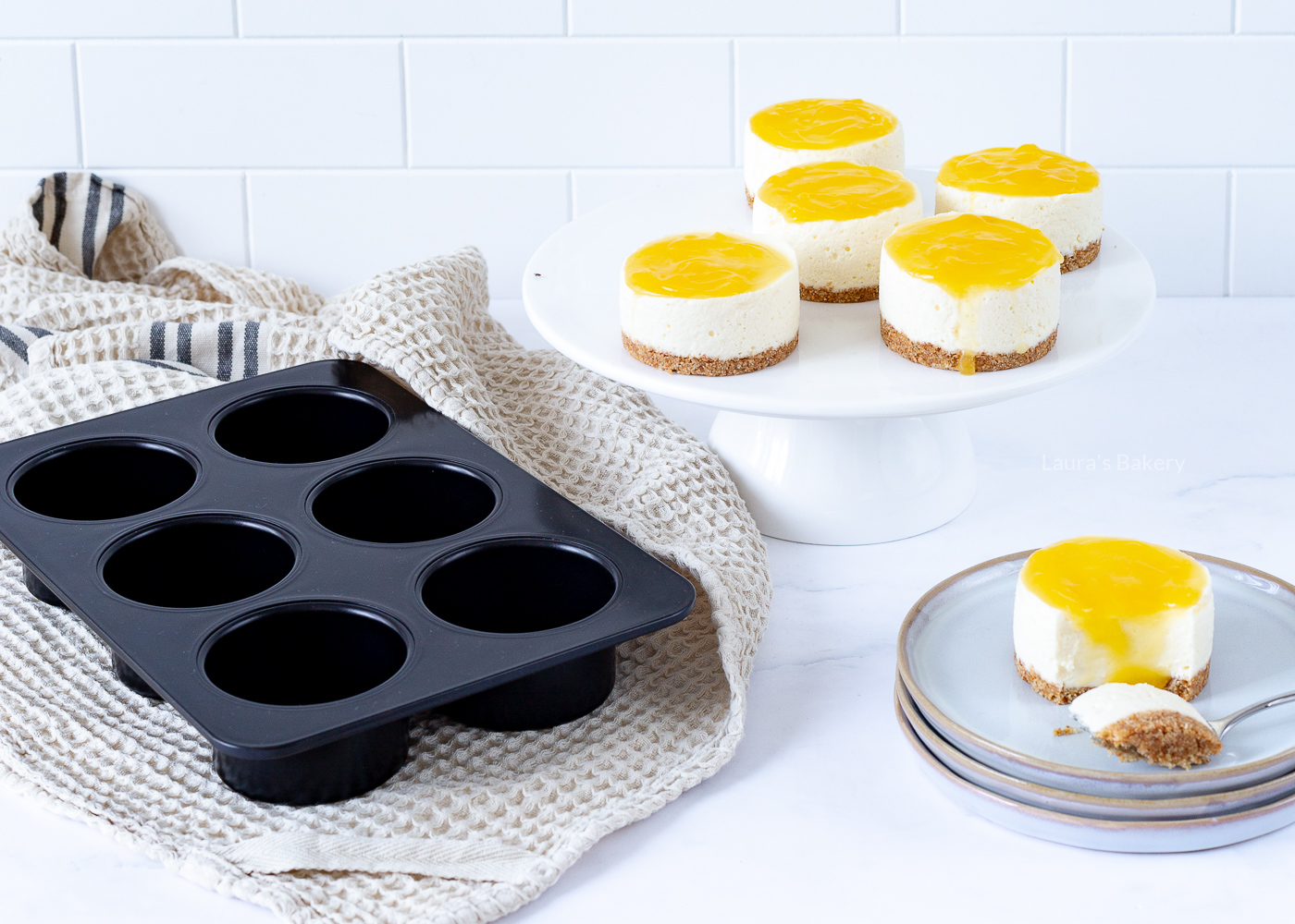 Mini citroen cheesecakes maken