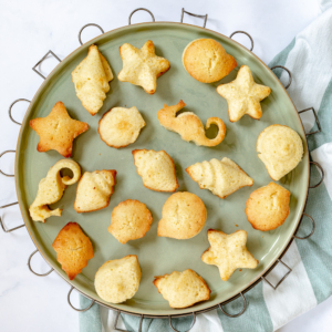 Zeebanket vanillecakejes