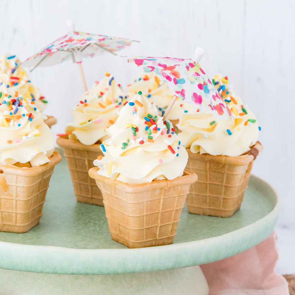 cupcake ijsjes traktatie