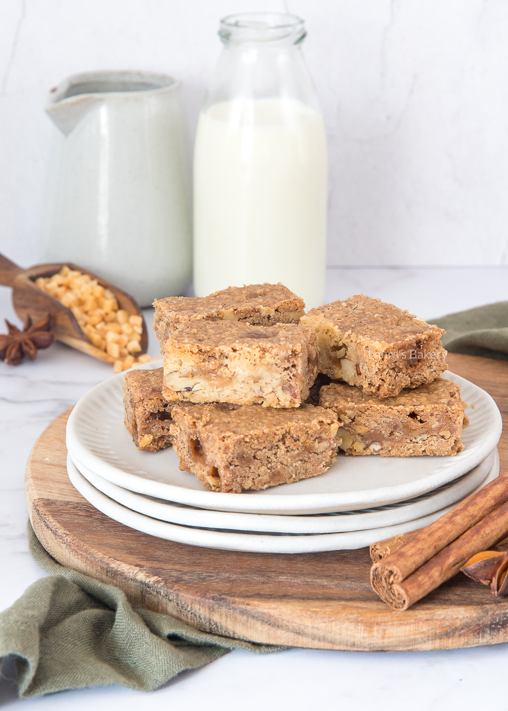 Speculaas koekjes met pecannoten