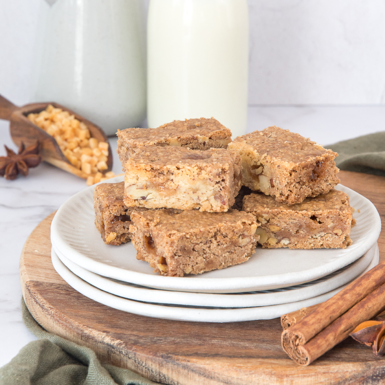 Speculaas koekjes met pecannoten
