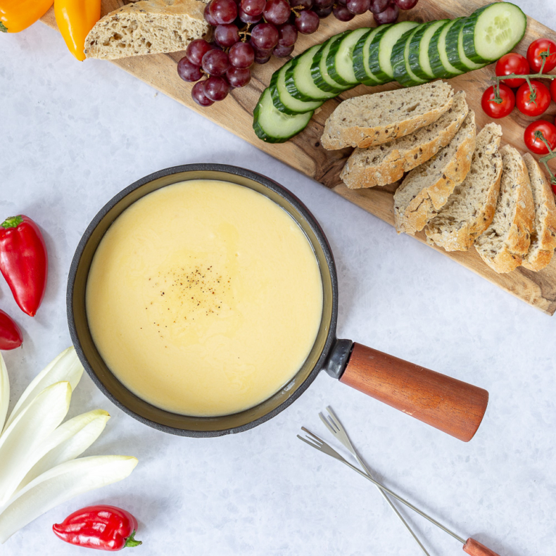 Heerlijk kaasfondue recept + dips