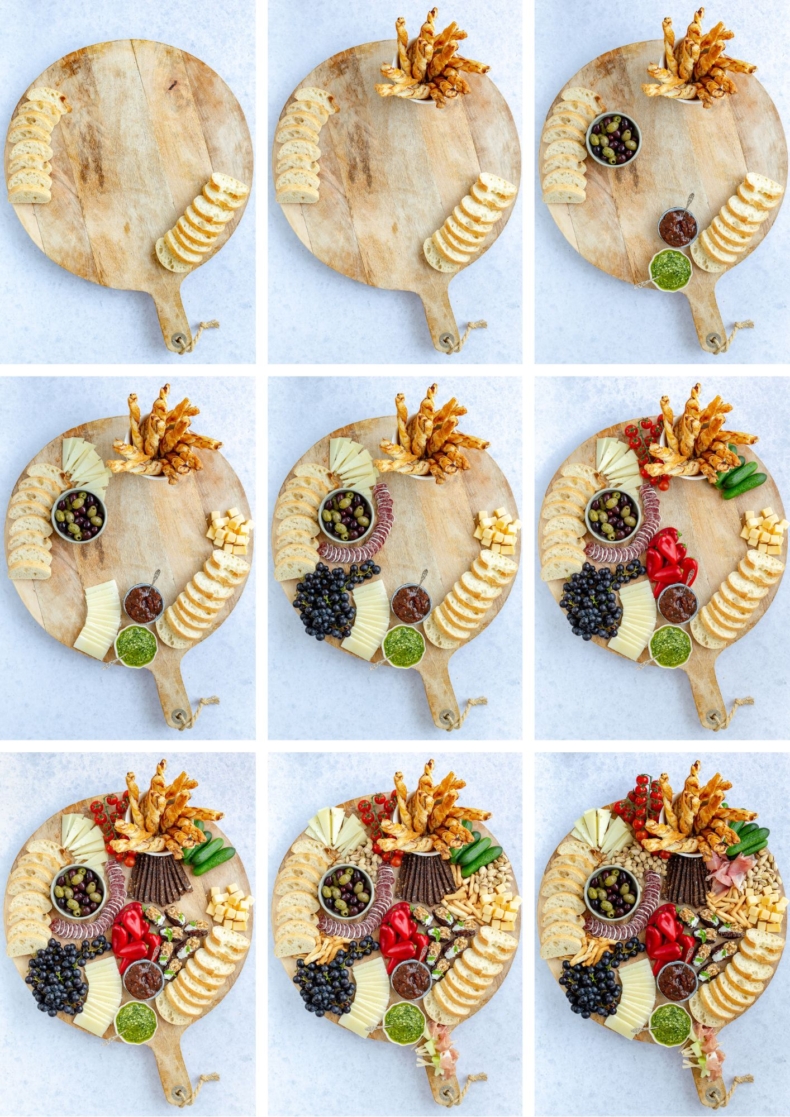 Borrelplank maken - stap voor stap