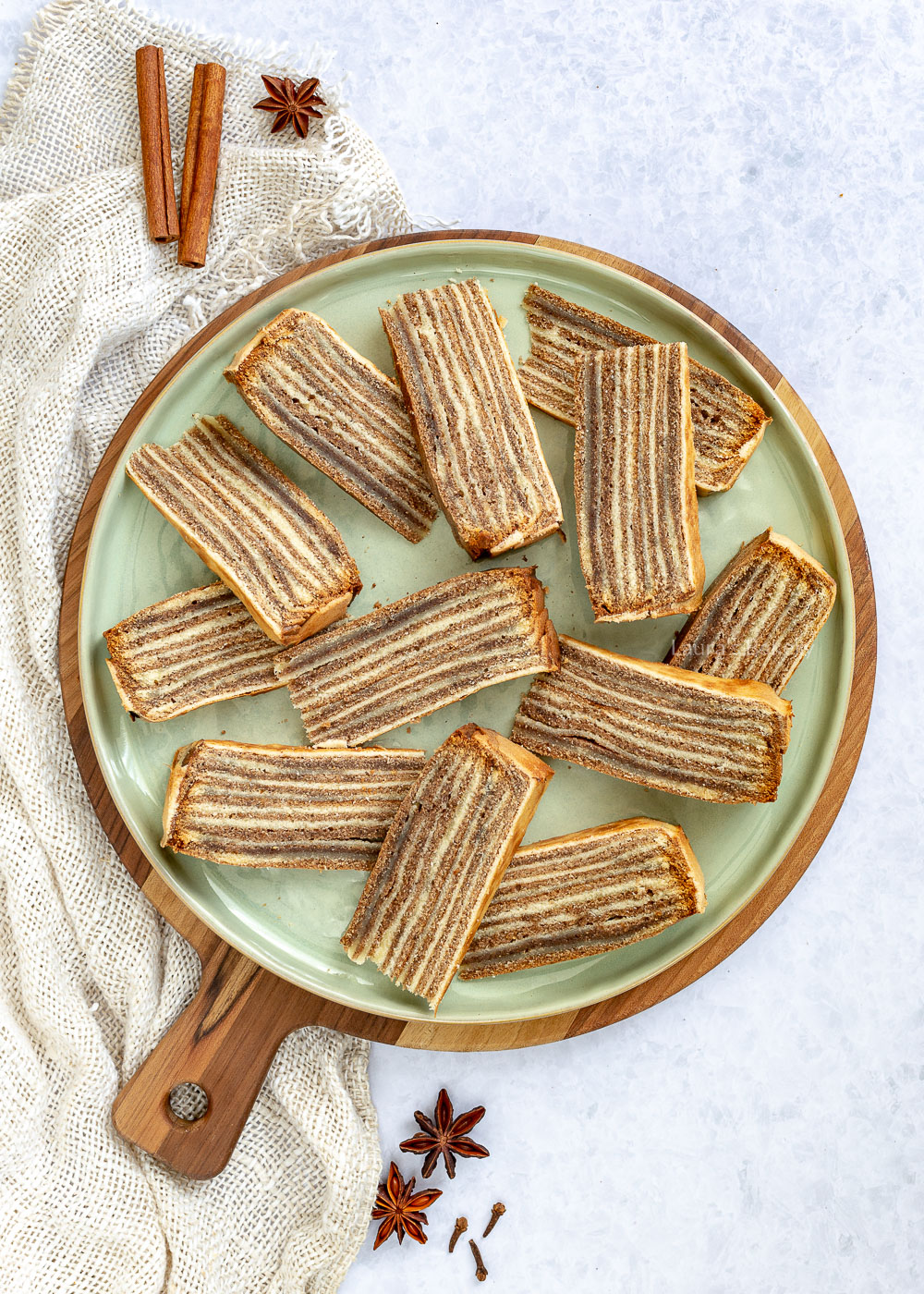 Indische spekkoek