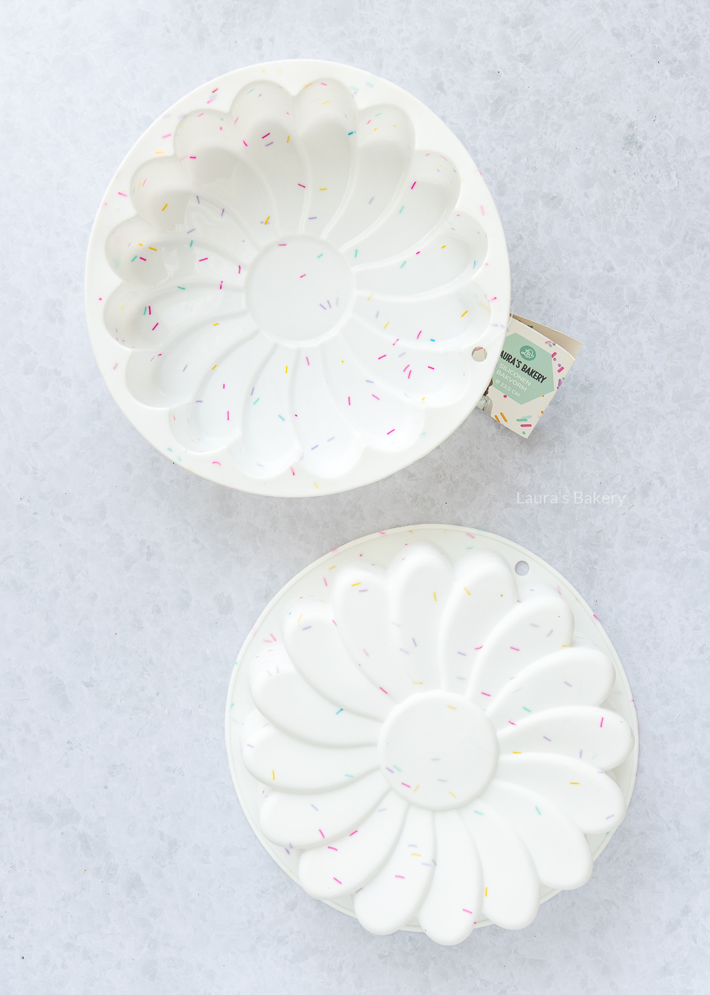 Siliconen bakvorm sprinkles collectie