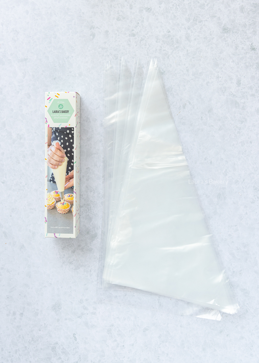 Spuitzakken op rol (25 stuks) 