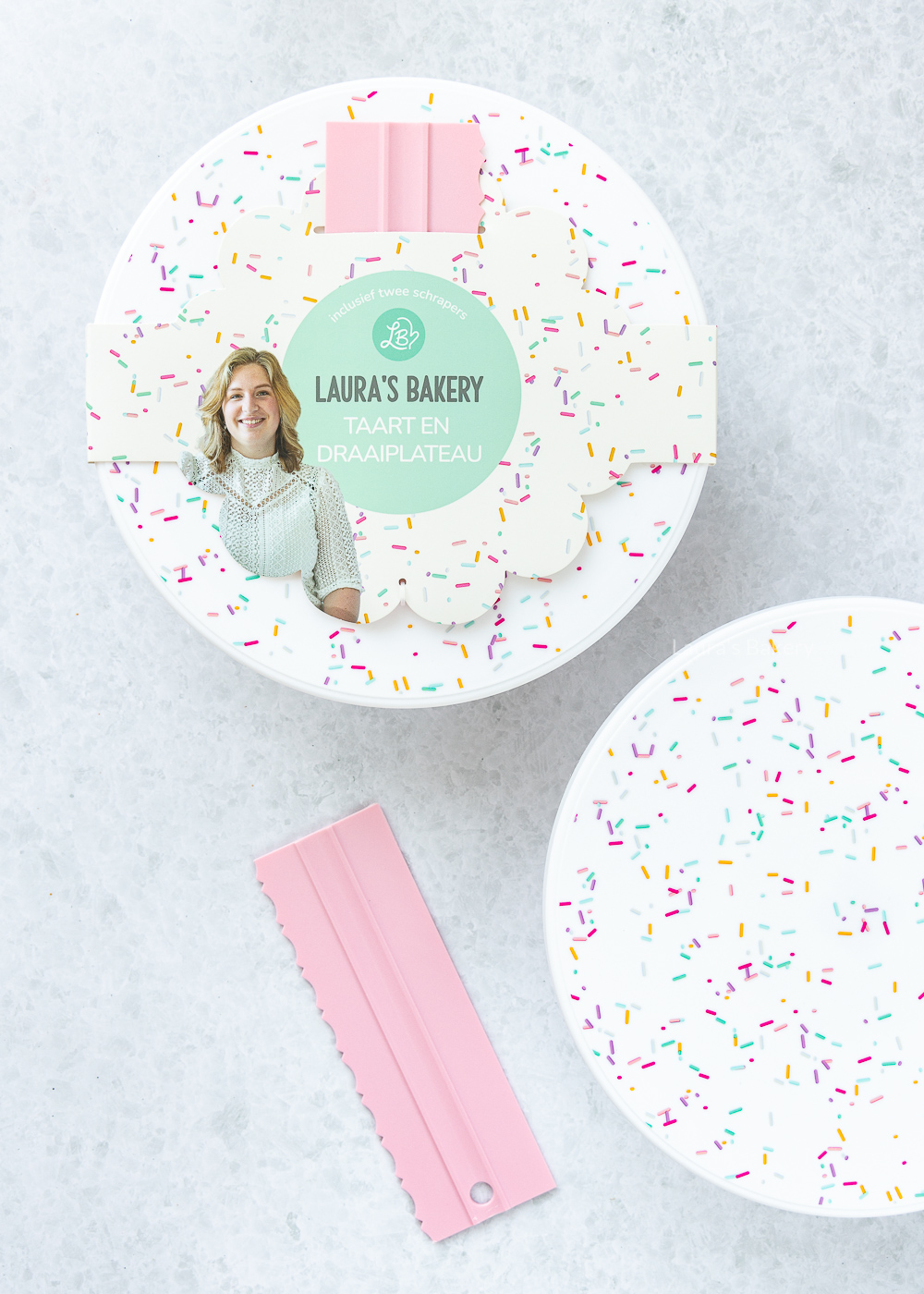 Draaiplateau sprinkles collectie