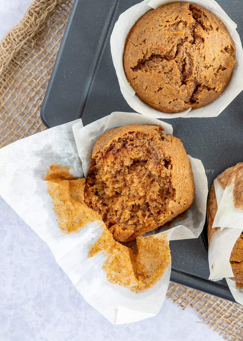 Carrot cake muffins