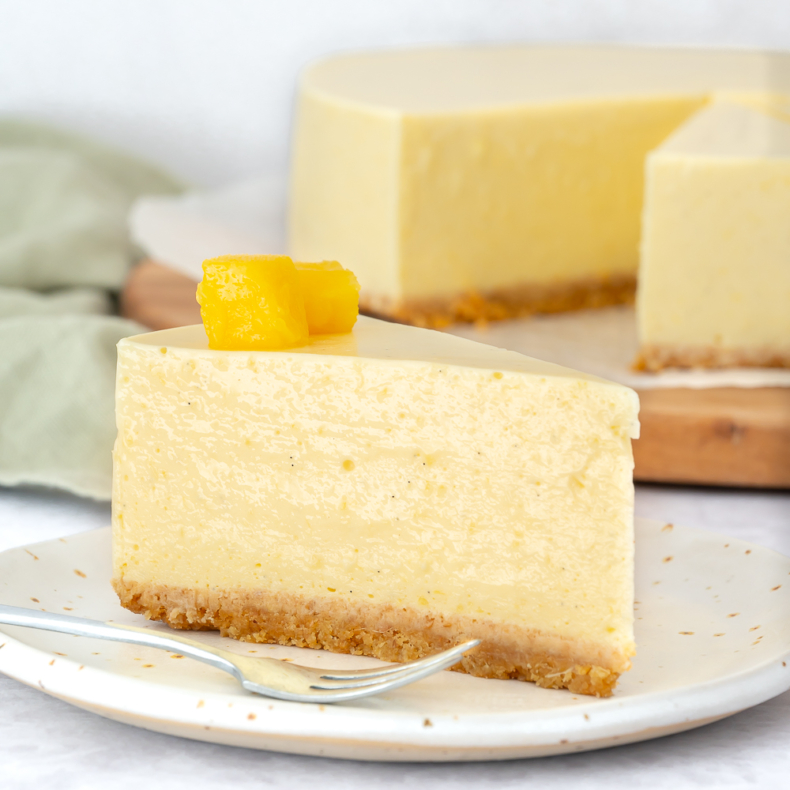 Mango kwarktaart
