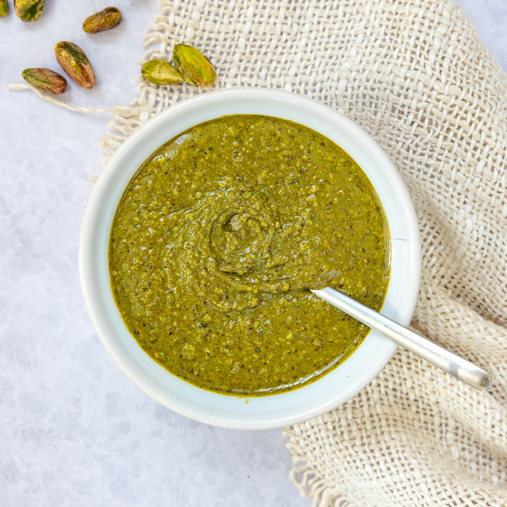 Pistachepasta recept