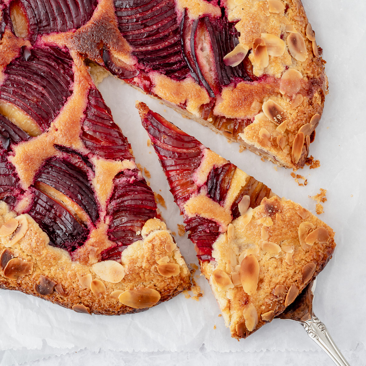 Pruimentaart recept pruimen galette