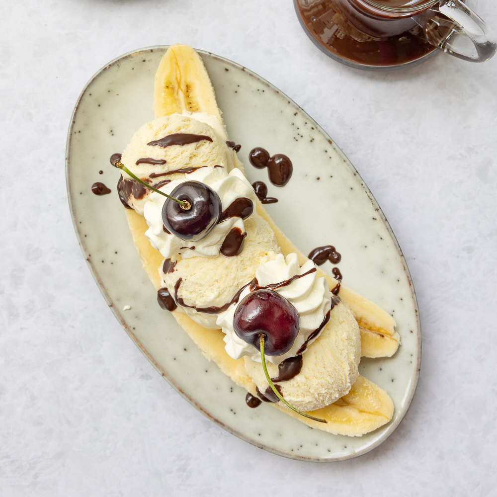 Bananensplit recept