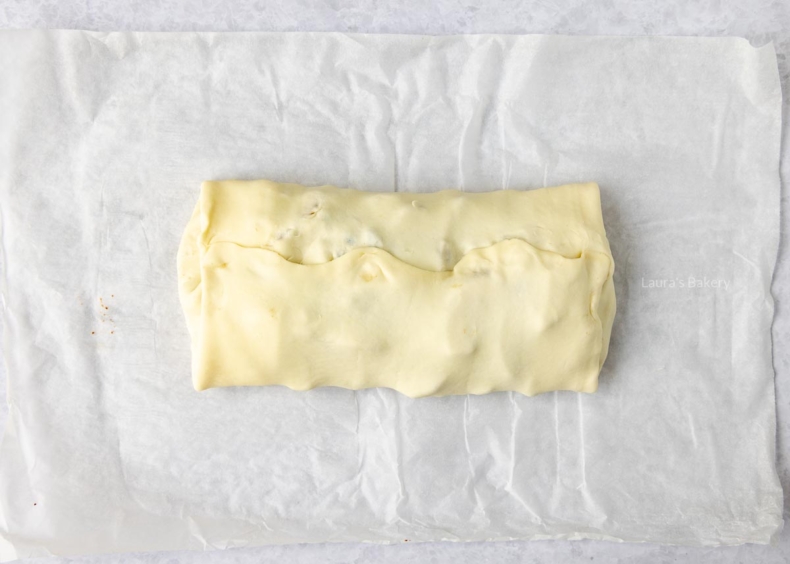 Apfelstrudel met bladerdeeg maken