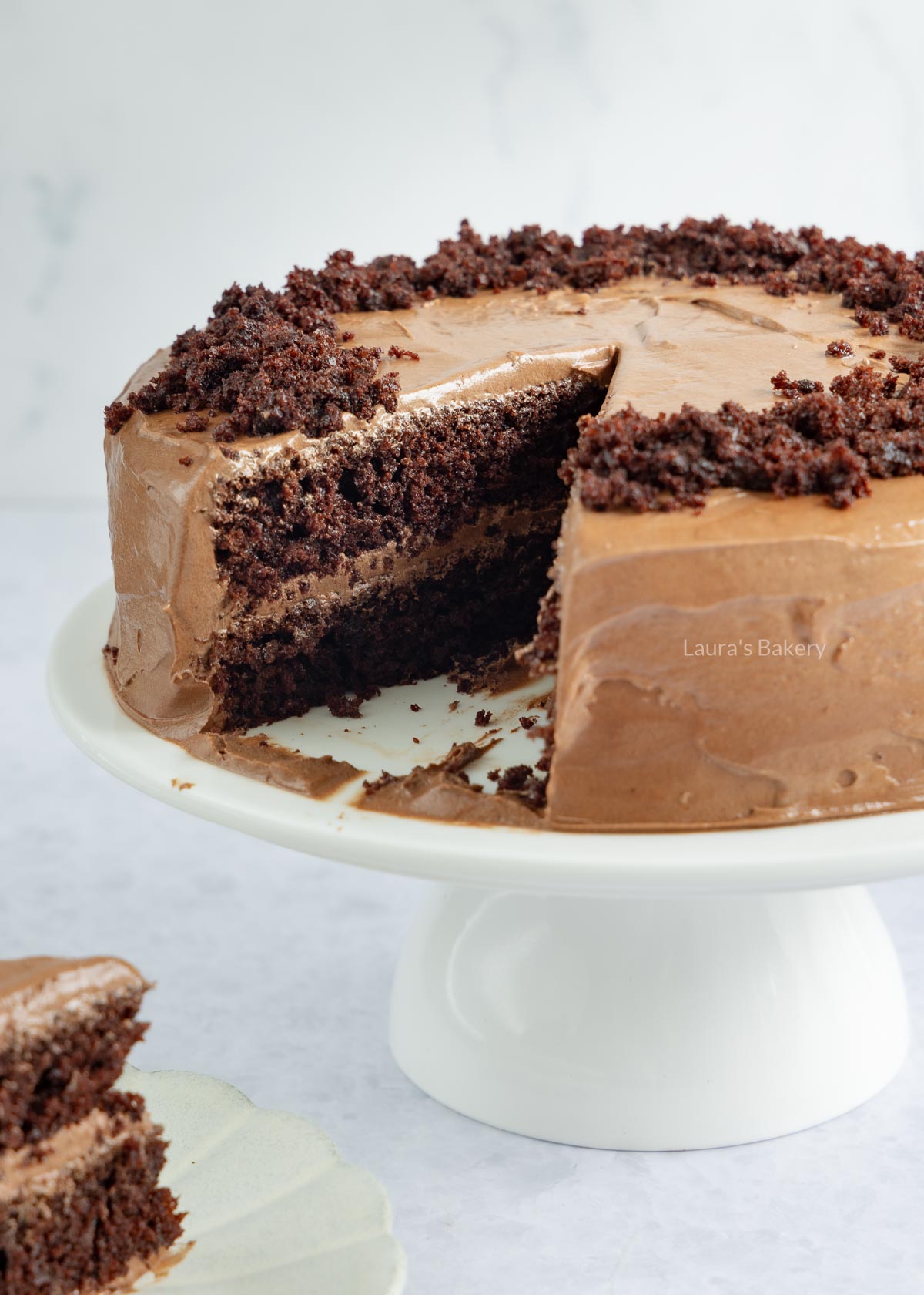 Smeuïge chocoladetaart