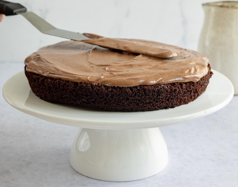 Besmeer met botercreme