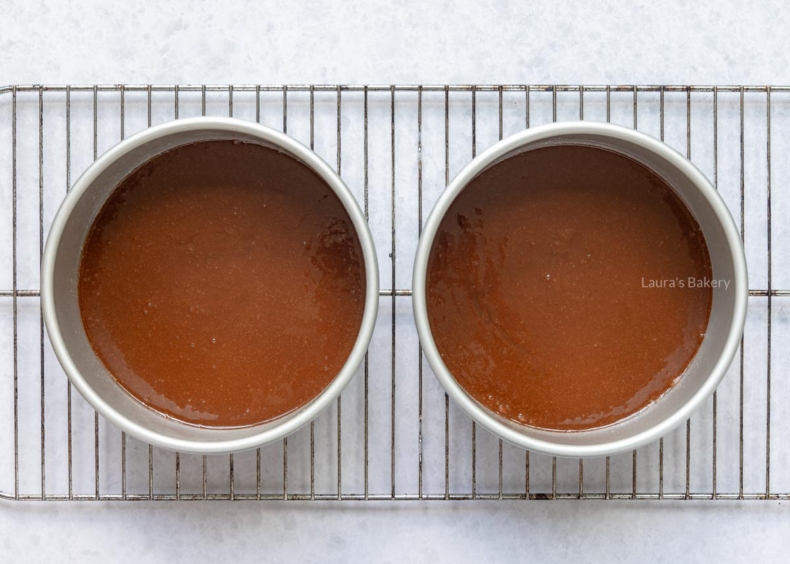 Chocolade cakebeslag