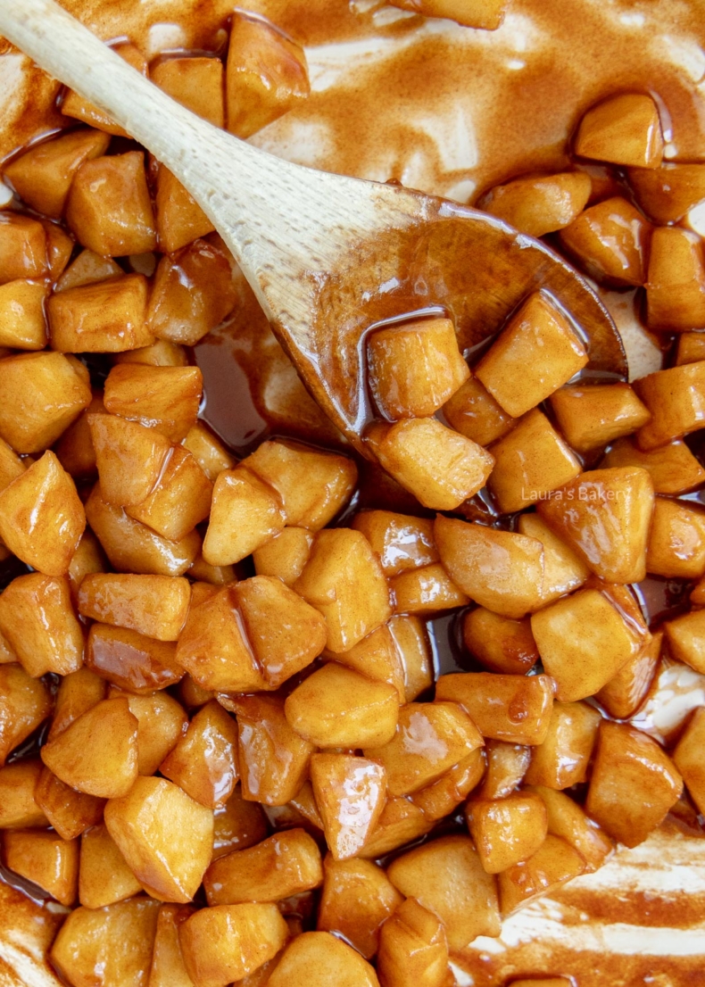 recept Gekarameliseerde appel maken