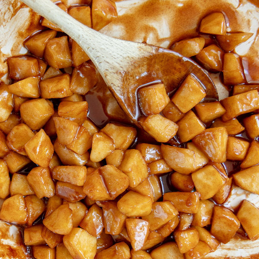 Gekarameliseerde appel recept