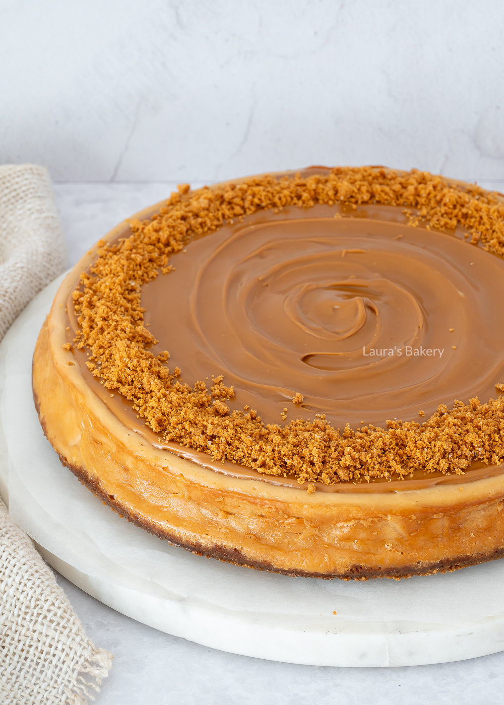Speculoos cheesecake maken