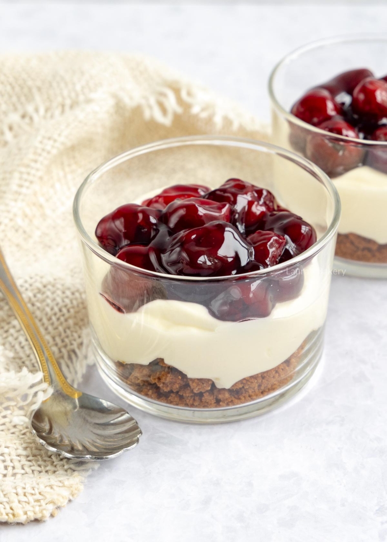 MonChou toetje in glas