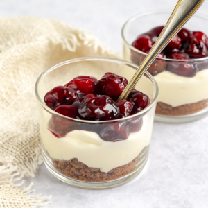 MonChou toetje met kersen recept